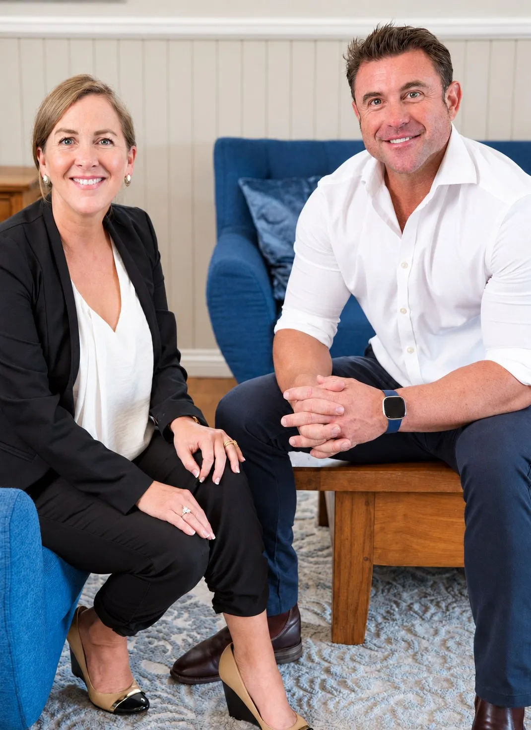Louisa Honan and Fergus Trevethan